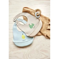 OYOY MINI Yummy Silikone Hagesmæk - Pakke med 2 Best