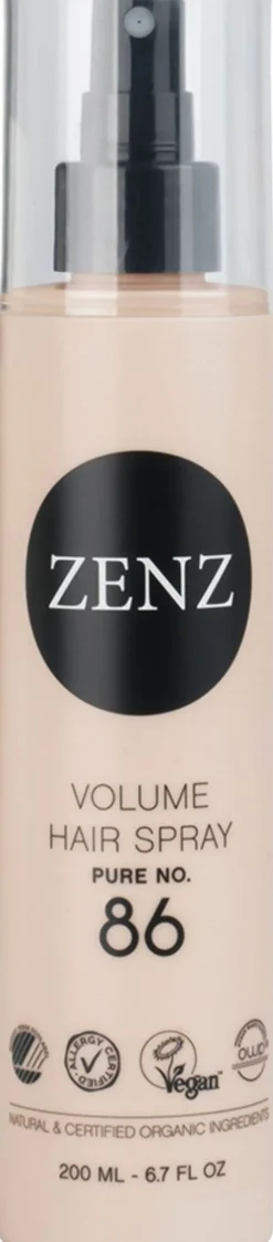 ZENZ Organic Styling 86 Volume Hair Spray Medium Hold 200 ML